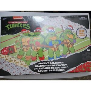 Teenage Mutant Ninja Turtles Advent Calendar TMNT NEW Christmas Time Holiday